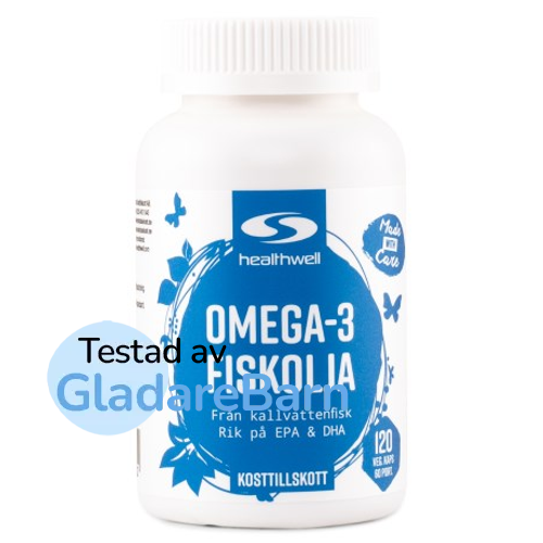 Healthwell Omega-3 Fiskolja